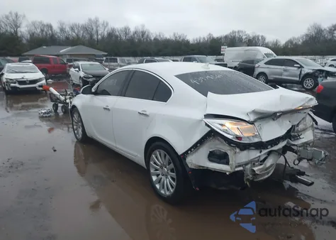 2013 Buick Regal Turbo - Premium 2 из США, поврежденный, VIN 2G4GT5GV5D9212355